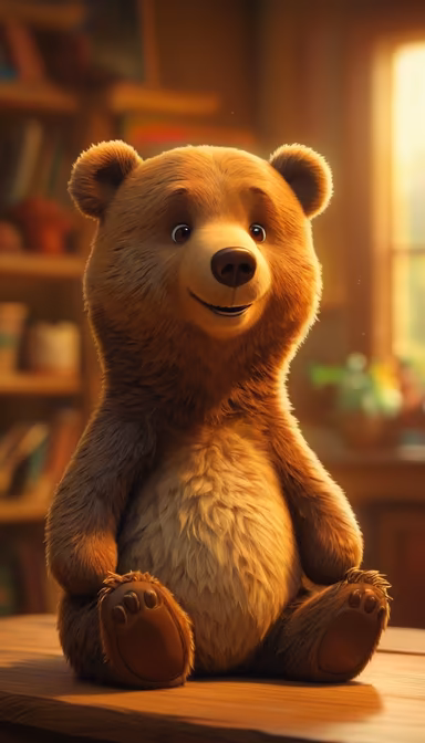 Bearly Contained Excitement Bearly Contained Excitement