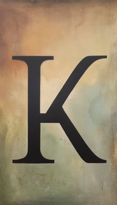 Letter K