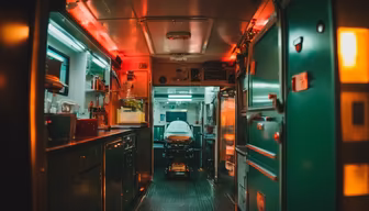 Inside an Ambulance Inside an Ambulance