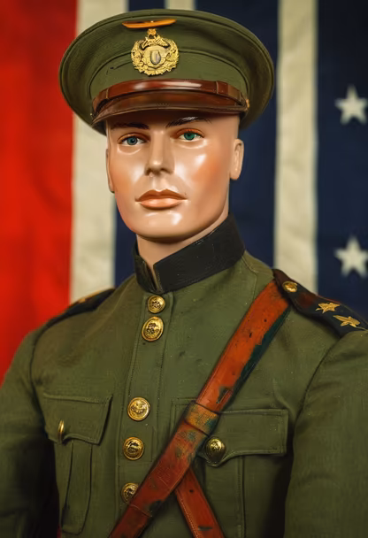 Vintage Military Uniform Vintage Military Uniform