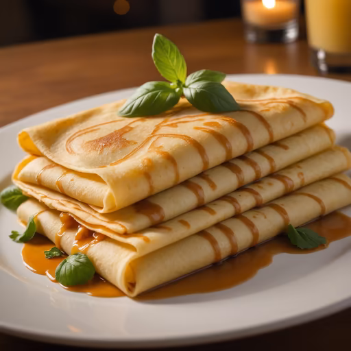 Sweet Crepe Stack