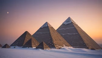Winter in Giza Winter in Giza