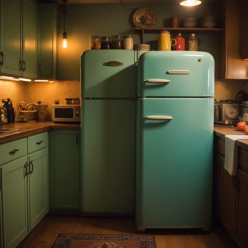 Retro Kitchen Charm