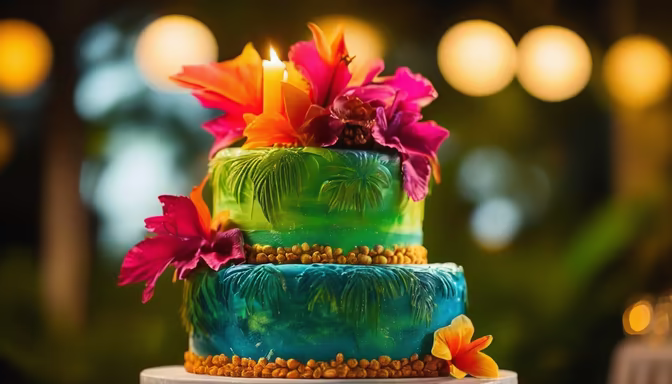 Tropical Paradise Cake