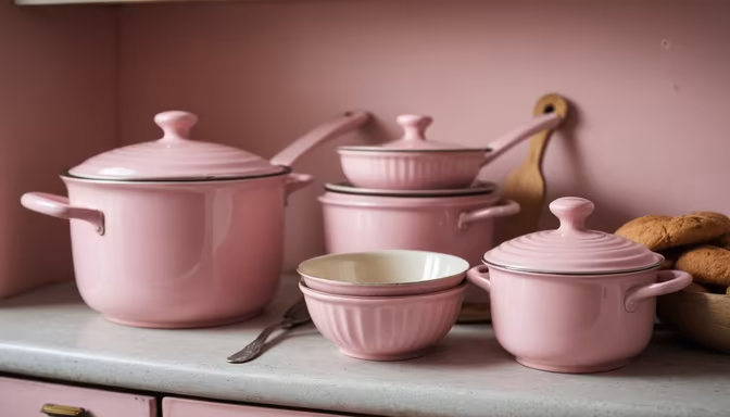 Pink Kitchenware