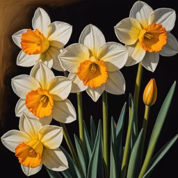 Daffodils in Bloom Daffodils in Bloom
