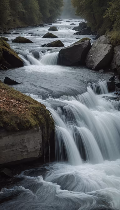 Cascading Waters