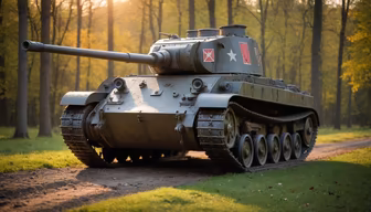 Tank in the Woods Tank in the Woods