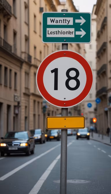European Road Signs European Road Signs