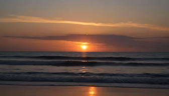 Golden Hour at the Beach Golden Hour at the Beach