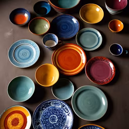 Colorful Dishes Colorful Dishes