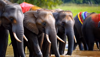 Elephants in the Wild