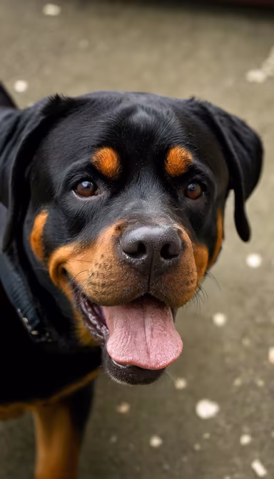 Rottweiler Smile Rottweiler Smile