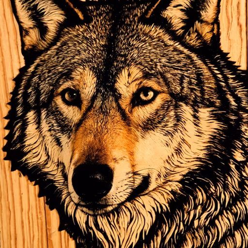 Wooden Wolf