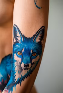 Blue Fox Tattoo Blue Fox Tattoo