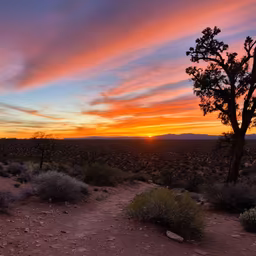 Desert Sunrise Desert Sunrise