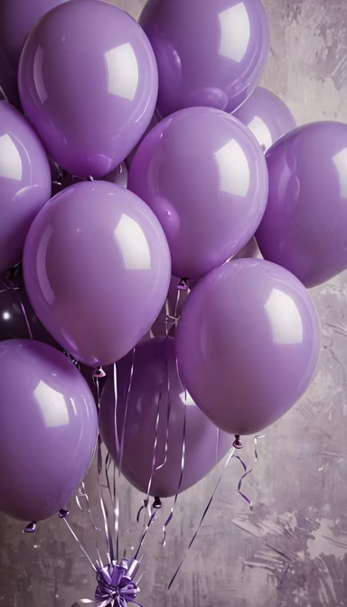 Purple Balloons