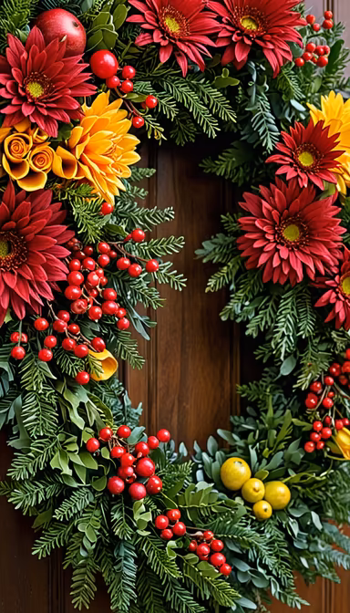 Festive Door Decor