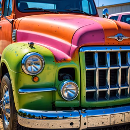 Vintage Truck Art Vintage Truck Art