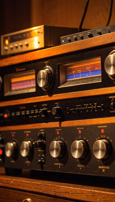 Vintage Audio Setup Vintage Audio Setup