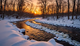 Winter's Golden Hour Winter's Golden Hour