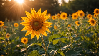 Sunflower Serenity