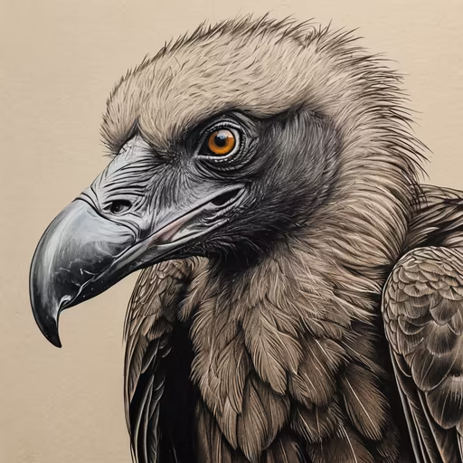 Vulture Portrait