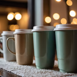 Morning Coffee Lineup Morning Coffee Lineup