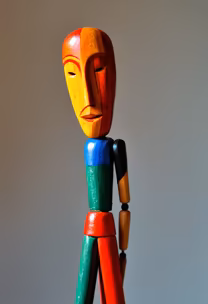 Colorful Wooden Figure Colorful Wooden Figure