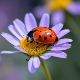 Ladybug on a Daisy Ladybug on a Daisy