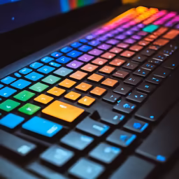 Rainbow Keyboard Rainbow Keyboard