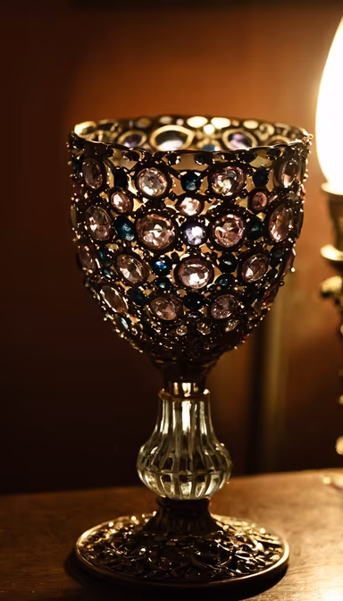 Jeweled Goblet