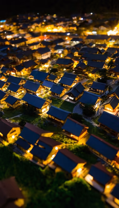 Shirakawa-go at Night Shirakawa-go at Night
