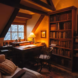 Cozy Winter Study Cozy Winter Study