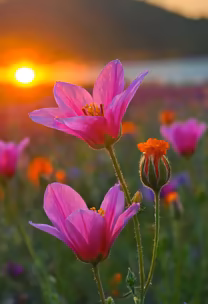 Floral Sunset Floral Sunset
