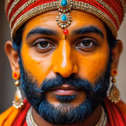 Haldi Ceremony Portrait Haldi Ceremony Portrait