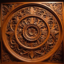 Wooden Mandala Wooden Mandala