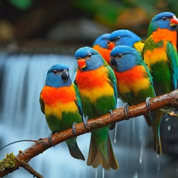 Rainbow Lorikeets