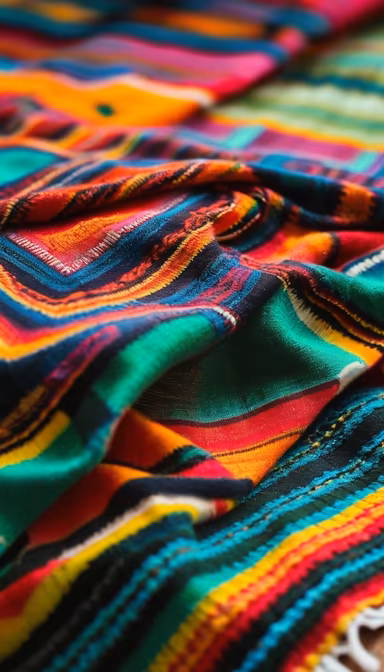 Vibrant Textile Art Vibrant Textile Art