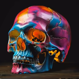 Colorful Skull Colorful Skull