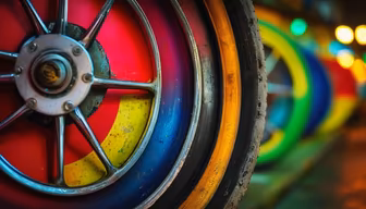 Colorful Wheels Colorful Wheels