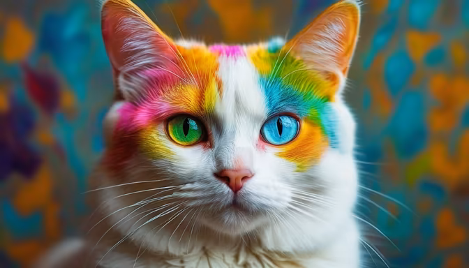 Rainbow Cat
