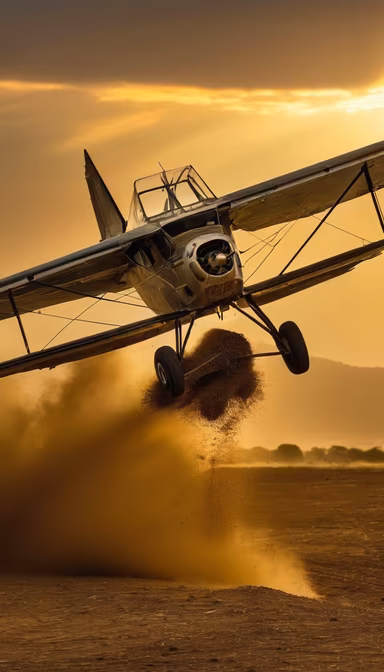 Dusty Takeoff