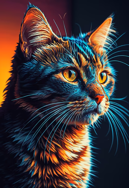 Contemplative Cat Contemplative Cat