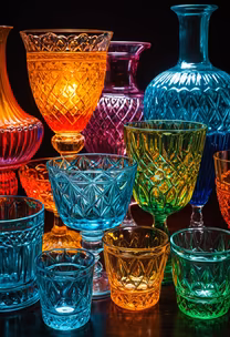 Rainbow Glassware Rainbow Glassware