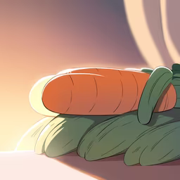 Freshly Picked Carrot
