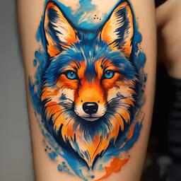 Watercolor Fox Watercolor Fox