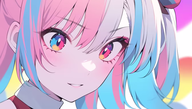 Colorful Gaze
