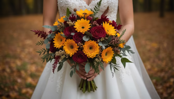 Autumn Wedding Bouquet