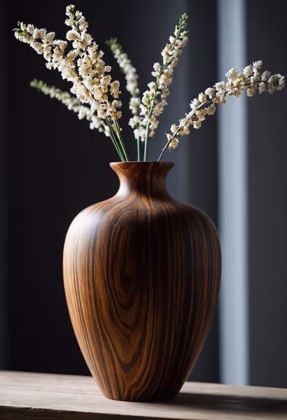 Wooden Vase Wooden Vase
